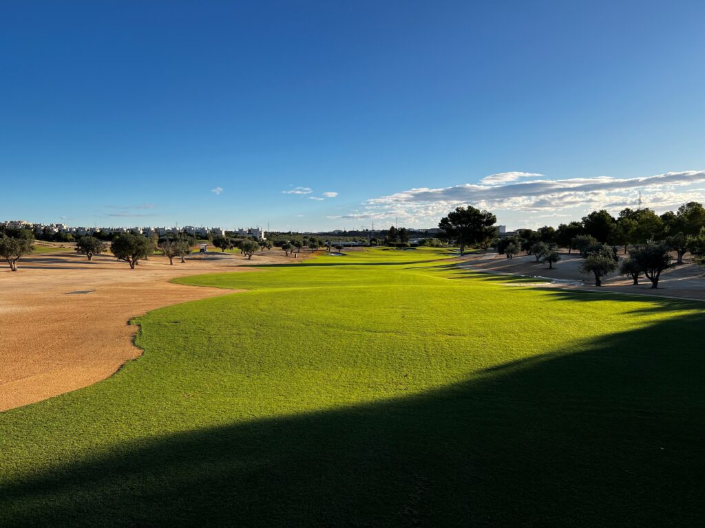 Campo de golf hoyo 4